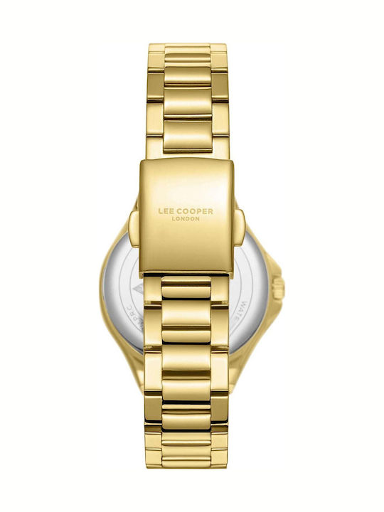 Lee Cooper Bracelet Women's Watch with Gold Metal Bracelet