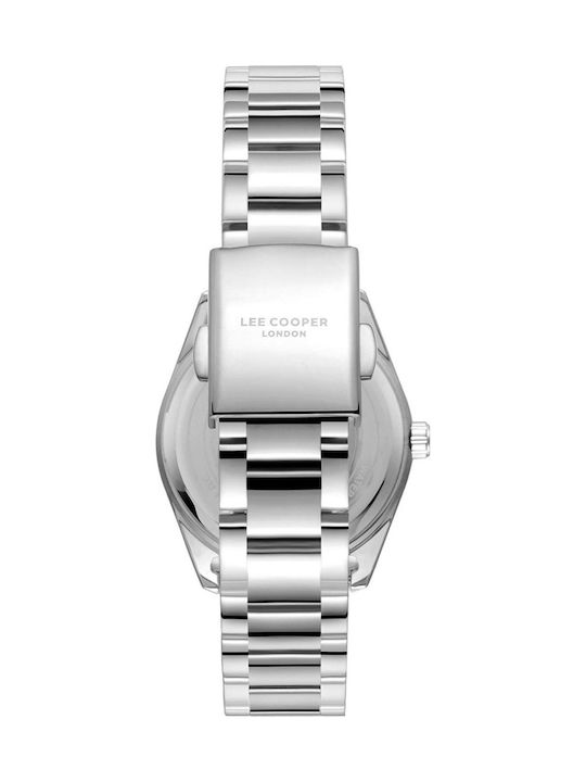 Lee Cooper Women's Watch 32mm Battery with Silver Metal Bracelet