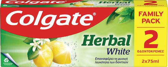 Colgate Herbal Zahnpasta für Aufhellung 2x75ml