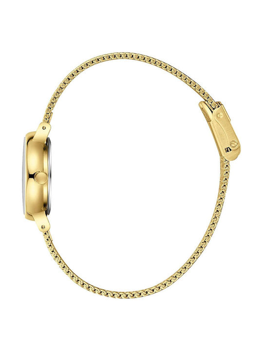 Lee Cooper Bracelet Women's Watch with Gold Metal Bracelet