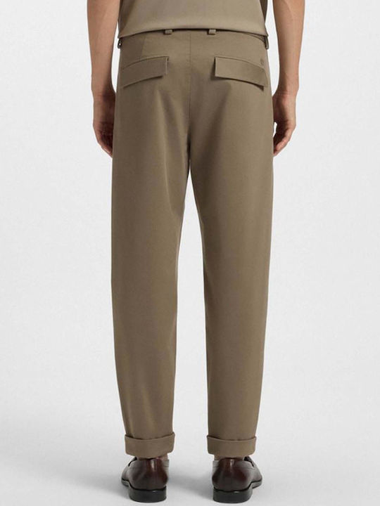 Boss Παντελόνι Chino Καφέ