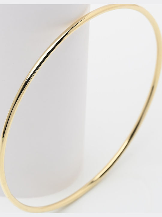 Lunaorocreations Women's Yellow Gold 14K Handcuff Bracelet Small