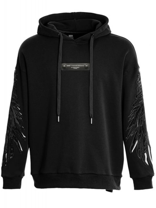 Sweatshirt mit Kapuze Black