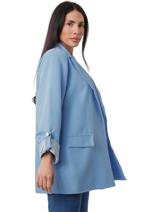 Silia D Women's Blazer Light Blue