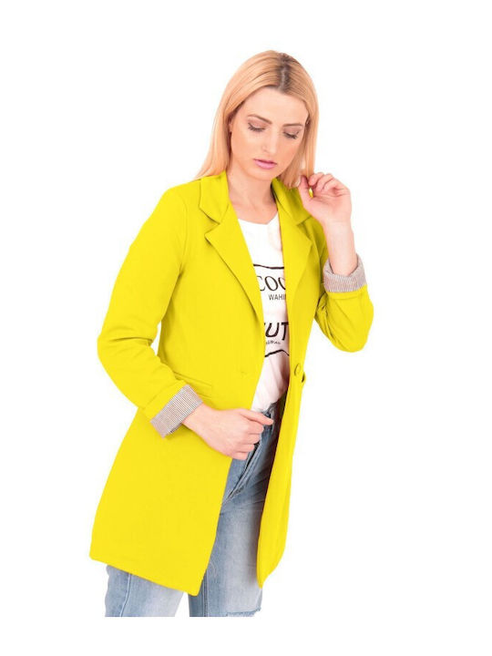 Silia D Женски Сако Yellow