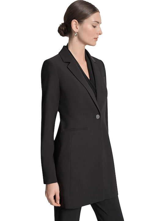 DKNY Damen Blazer Schwarz