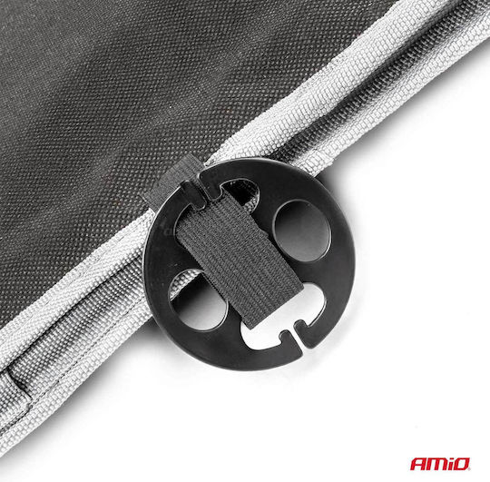 Amio Car Seat Cover Lumbar Support 45x120cm Csm-17 Gray 04430