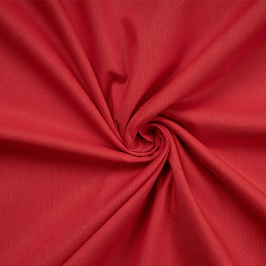Cotton Box Tonne Pillowcase Set with Envelope Cover Red 50x80cm.
