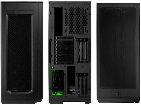 Phanteks Enthoo Pro 2 Gaming Voller Turm Computergehäuse mit Seitenfenster Schwarz