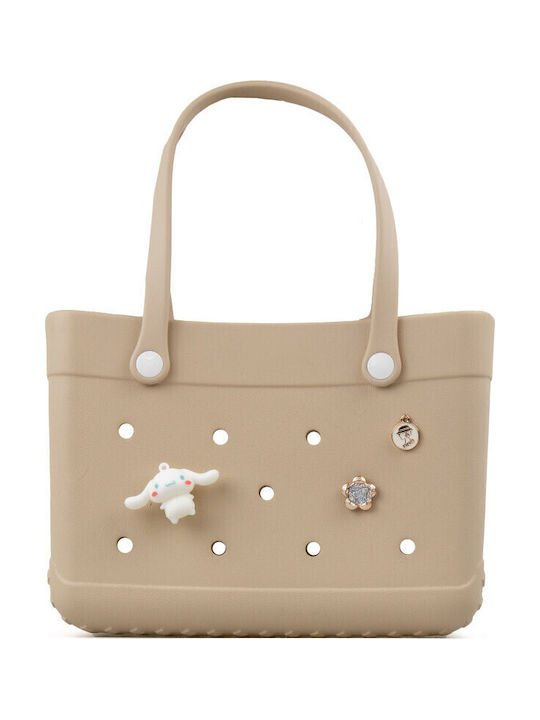 Women's Bag Handbag Beige