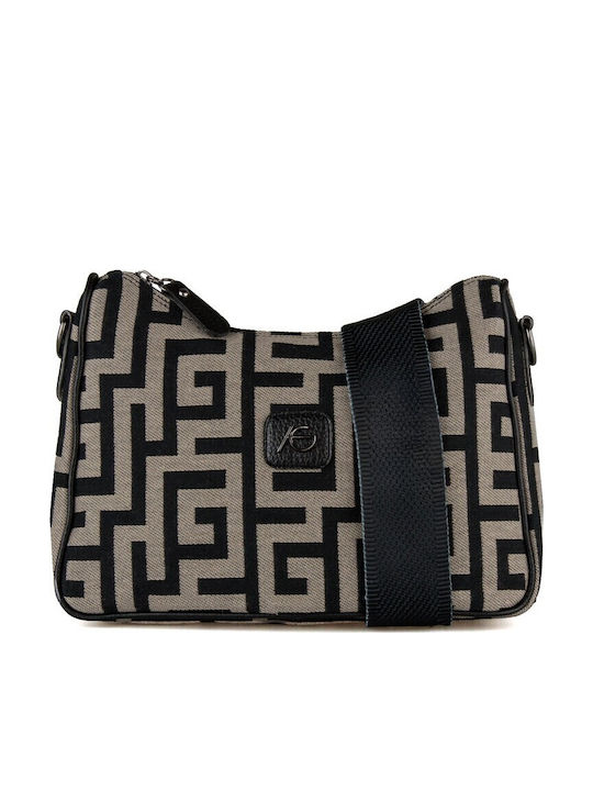 Women's Crossbody Bag Taupe mnbg-arg101-tpblk