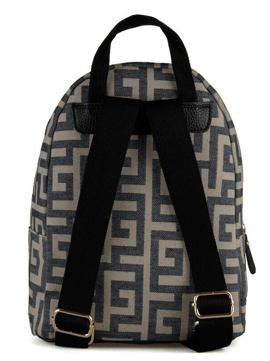 Fabric Women's Backpack Gray bgpk-arg69835-grytp