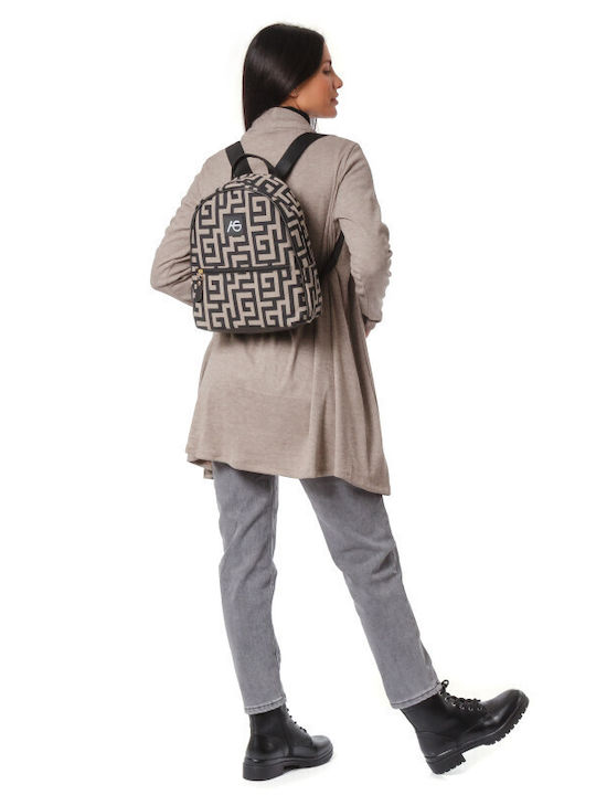 Fabric Women's Backpack Gray bgpk-arg69835-grytp