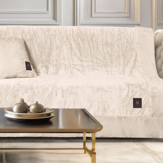 Greenwich Polo Club 3968 Τριθέσιου Καναπέ Π180xΜ300cm Ivory