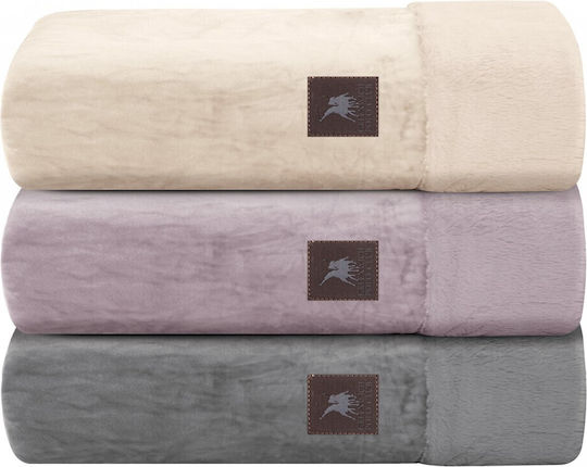 Greenwich Polo Club 3970 Ριχτάρι Διθέσιου Καναπέ Βελουτέ 180x250εκ. Grey