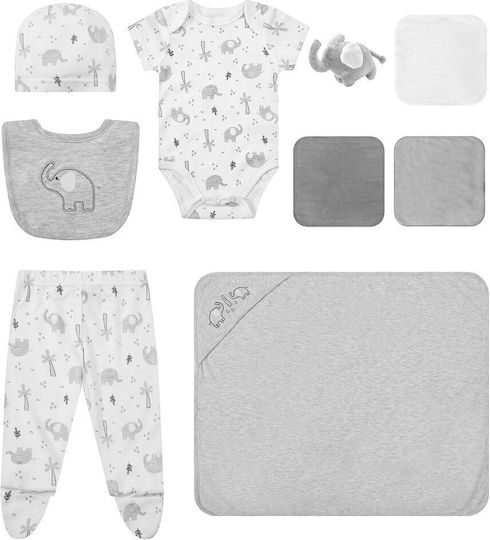 Infancie Set Cadou Pentru Bebeluși 10 Bucăți
