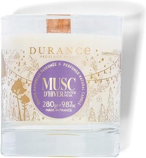 Durance Aromatisches Kerze in Gefäß mit Jasmin Parfüm 280gr