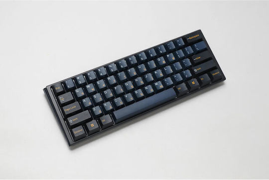 Ducky One 3 Pro Mini Nazca Line Gaming Μηχανικό Πληκτρολόγιο 60% με Cherry MX2A Brown διακόπτες και RGB φωτισμό (Αγγλικό US) Black/Blue
