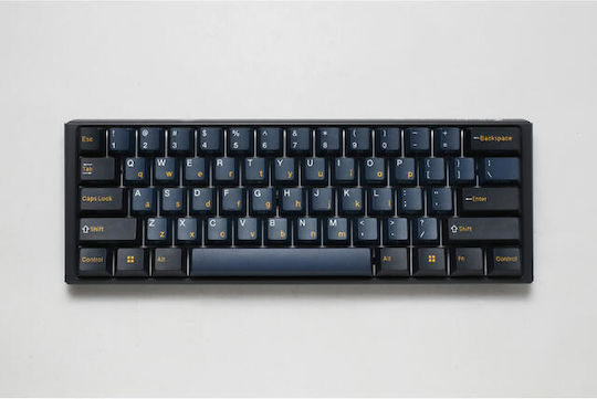 Ducky One 3 Pro Mini Nazca Line Gaming Μηχανικό Πληκτρολόγιο 60% με Cherry MX2A Brown διακόπτες και RGB φωτισμό (Αγγλικό US) Black/Blue