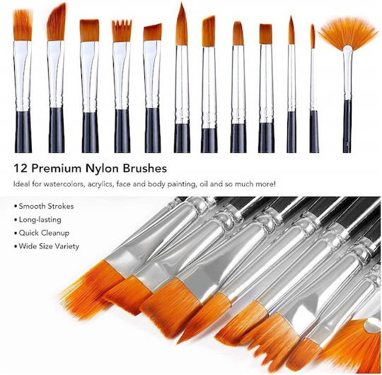 Ohuhu Set de Colorat Lemn 78buc