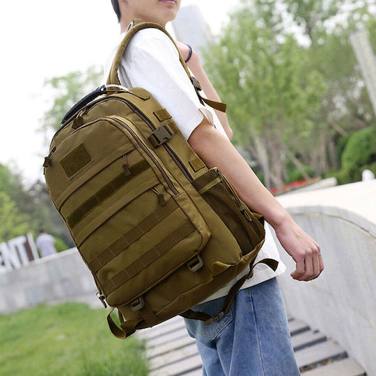 Military Backpack Backpack Brown 50lt