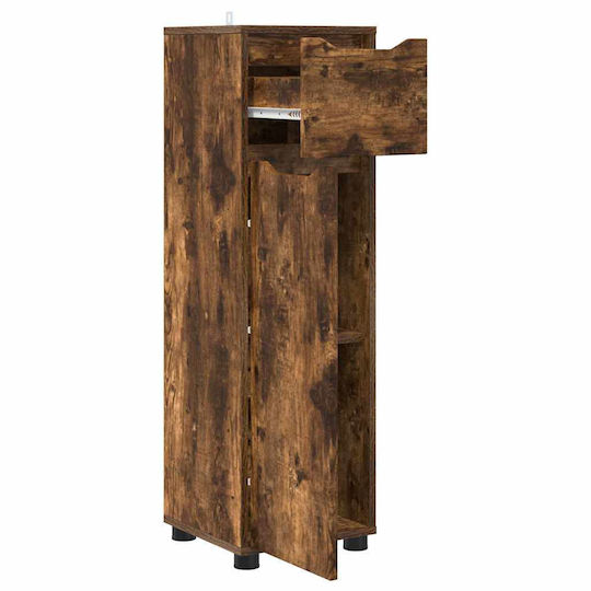 vidaXL Countertop without Sink L30.5xW30xH101cm Smoked Oak