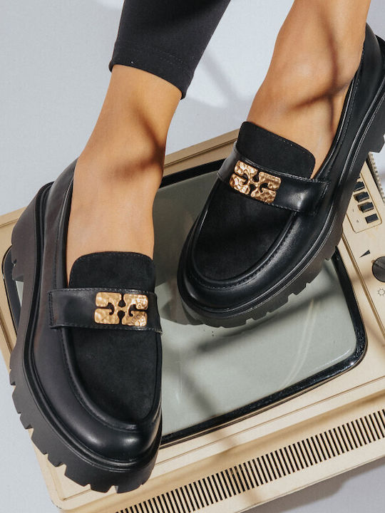 Γυναικεία Loafers σε Μαύρο Χρώμα