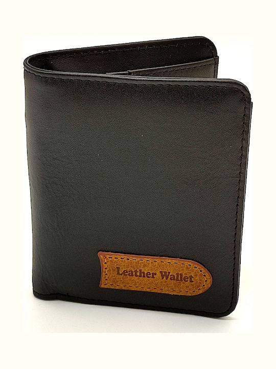 Leather Men's Wallet Classic Black