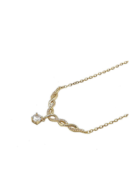 Fhs Jewlery Колиета Плетени Златно