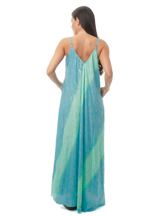 Sommer Maxi Kleid Light Blue