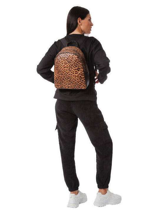 Handmade Women's Bag Backpack Brown