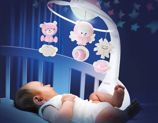 Kidscom Мобиле Детско легло с Музика и Проектор за 0++ Месеца