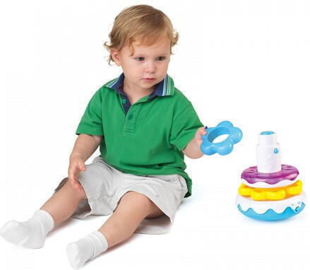 Little Learner Stacking Toy with Music and Sounds for 12++ Months