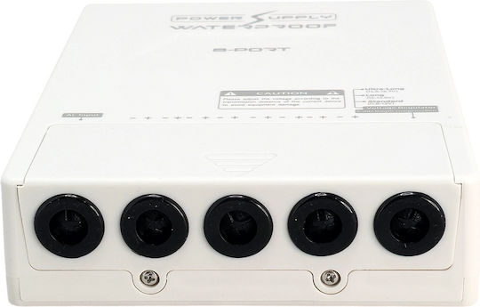 Folksafe Τροφοδοτικό Συστημάτων CCTV FS-DC120805W