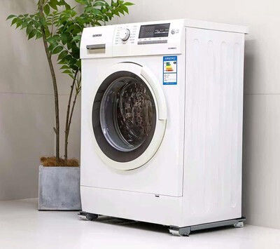 Brateck WMS11-4 Einstellbar Basis Für Waschmaschine/Küche/Kühlschrank aus Metall mit Rädern 70x70εκ. 1Stück