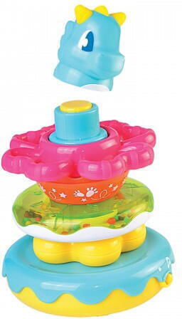 Little Learner Stacking Toy with Music and Sounds for 12++ Months