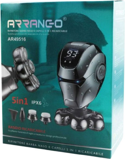 Arrango AR49516 Περιστρεφόμενη Ξυριστική Μηχανή Προσώπου Επαναφορτιζόμενη / Με Καλώδιο
