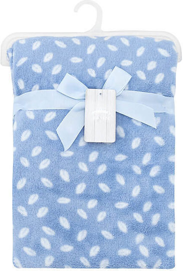 Mother's Choice Pătură Pepinieră Swaddling pături Fleece Albastru 75x100cm