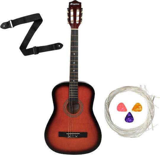 SUPRIMO Clasic Chitară 4/4 Sunburst