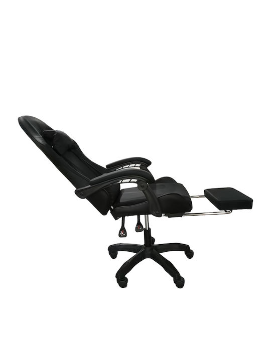 Bakaji 02842905 Gaming Chair with Footrest Black