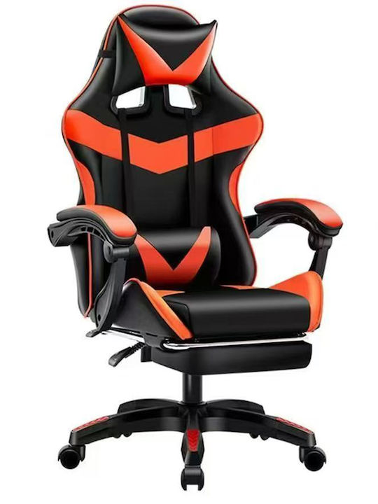 Bakaji 02842904 Gaming Chair with Footrest Red