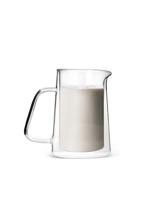 Vialli Design Мляко Сервиз Стъклен Кафяв 1бр