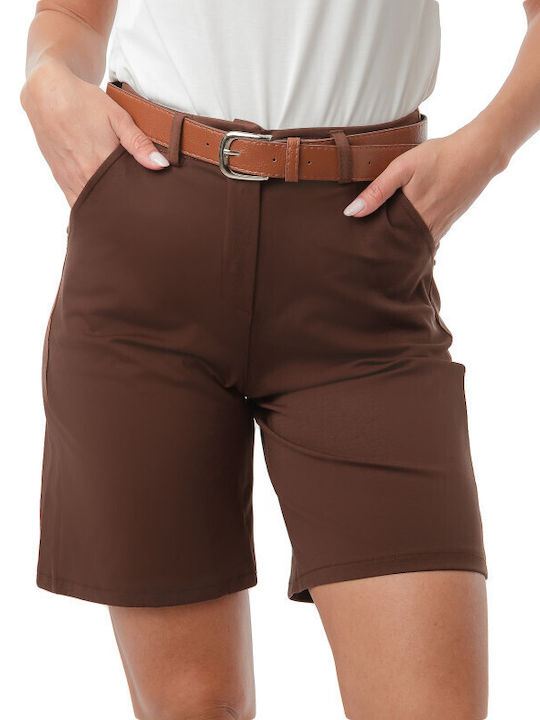 Damen Bermuda Brown