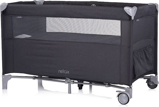 Chipolino Playpen with Mattress Gray