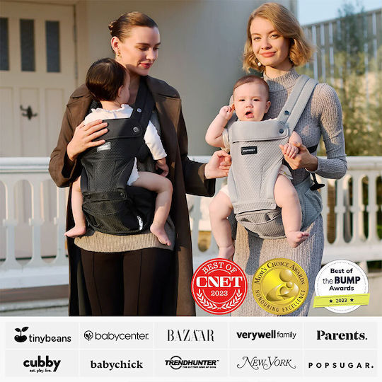 Momcozy Класическа Кенгуру Сив