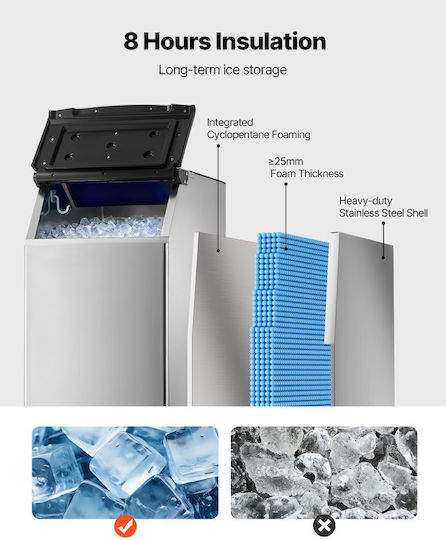 Vevor Commercial Ice Bin 136kg