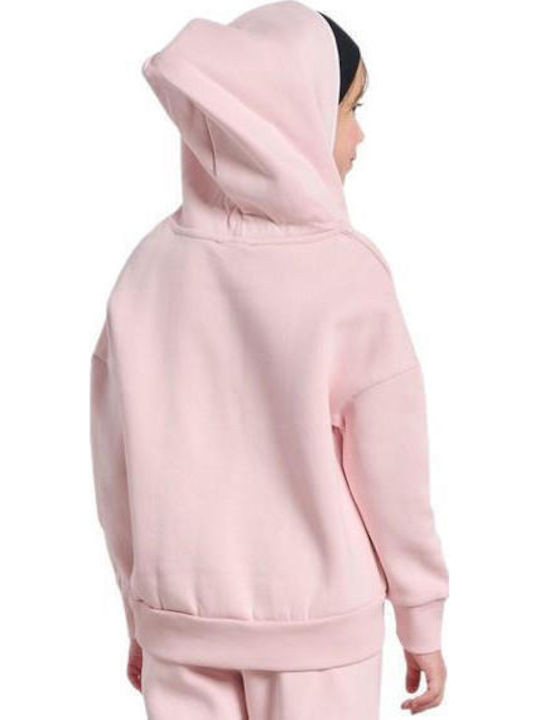 Kids Sweatpants Set Pink 2pcs