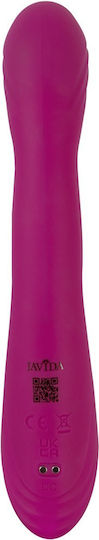 Javida 2 Function Vibrator Mini Δονητής G-Spot με Απομακρυσμένο Έλεγχο 13cm Λιλά