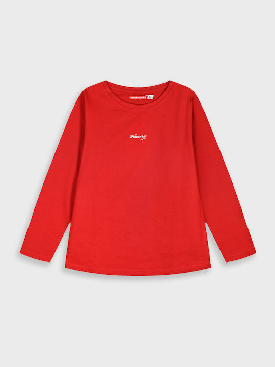 Kids Long-Sleeved Top Red