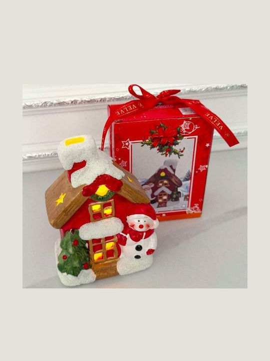 Velve The translated Liquid template in German language: Weihnachtskerzen & Kerzenständer Laterne Rot 15x12cm.